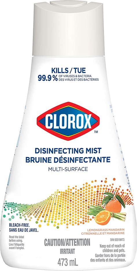Clorox Disinfecting Mist Refill Multi Surface Disinfectant Kills 99 9