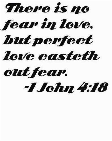 Design With Vinyl John 418 There Is No Fear In Love Artwork But