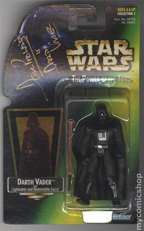 Star Wars Action Figure 1995 1997 Kenner Signed Package