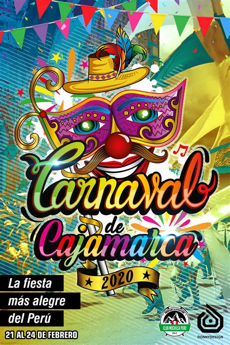 Carnaval De Cajamarca Poster Carnival Posters Graphic Design