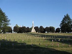 Flags Placed in the Gettysburg National Cemetery for the 147th ...