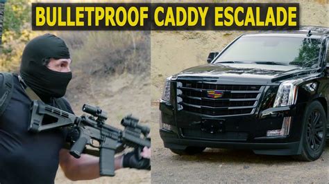 Armored Cadillac Escalade Beast Will Stop Bullets For 350000 Youtube