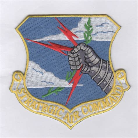 Usaf Patch Strategic Air Command 1968 Version Remake For Sale Online