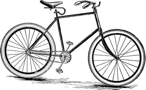 Bicycle Clip Art Black And White Clipart Best