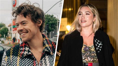 Harry Styles And Florence Pugh Pictured Together For First Time Ahead Of Don T Worry Capital