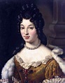 Portrait of Maria Adelaide of Savoy, vintage artwork by Jean-Baptiste ...