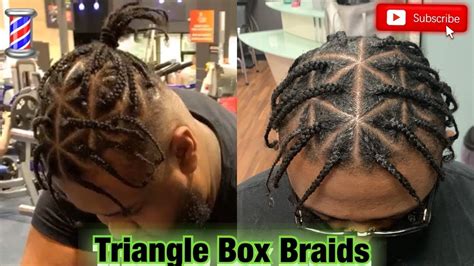 How To Mens Box Braids Tutorial 💈 Travis Scottasap Rocky Inspired