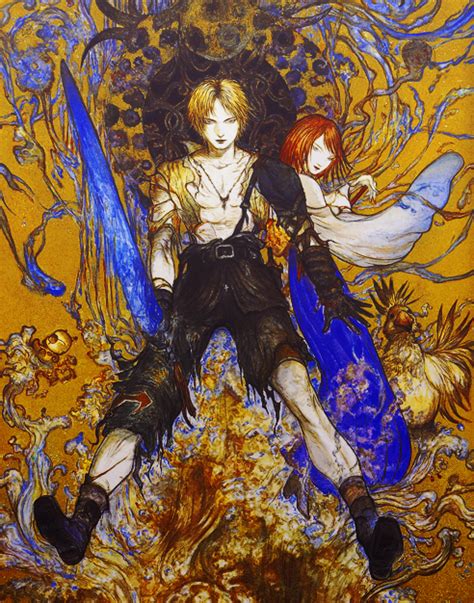 La Acuarela Y La Tinta De Yoshitaka Amano Final Fantasy X Buen