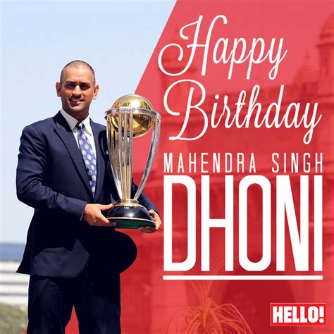 Ms dhoni's wife sakshi dhoni wrote a beautiful message for her husband and also revealed a few changes the greyed a bit more: Mahendra Singh Dhoni's Birthday Celebration | HappyBday.to