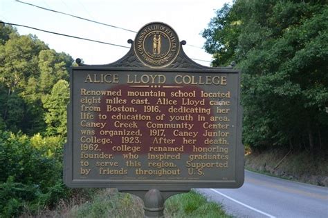 Alice Lloyd College Historical Marker