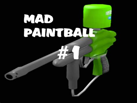 Roblox Mad Paintball 1 First Impressions Youtube
