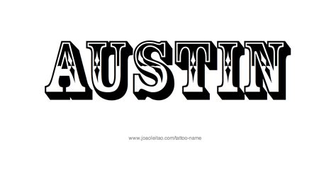 Austin Name Tattoo Designs Name Tattoo Name Tattoo Designs Austin Name