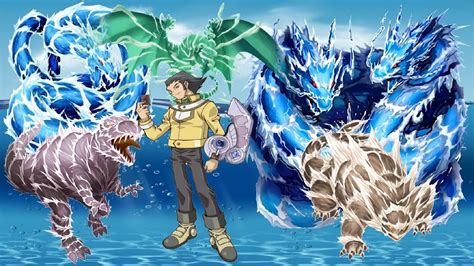 Yugioh Lotd Link Evolution Bastion And Water Dragon Gameplay Youtube