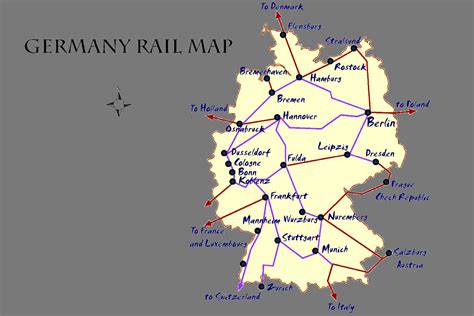 37 Images Of Germany Rail Map And Transportation Guide