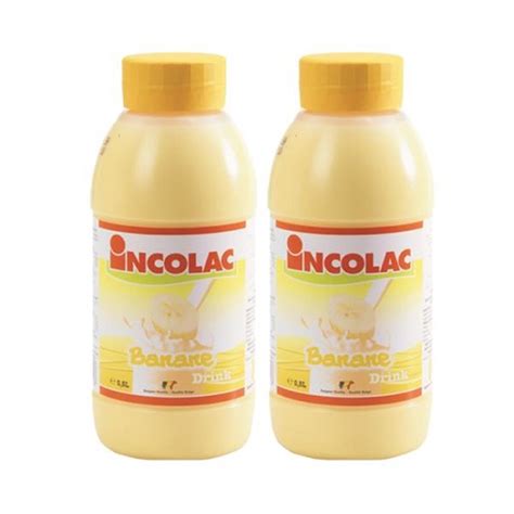 Incolac Banana Flavour Uht Milk 500ml Jendol Stores