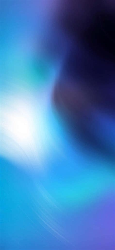 Download Iphone X Abstract Bright Blue Wallpaper