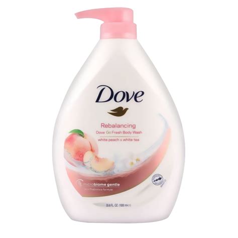 Dove Rebalancing White Peach And White Tea Body Wash 1000ml