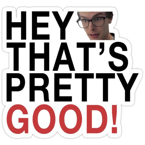 Thats Pretty Good Stickers By Nattevis Redbubble