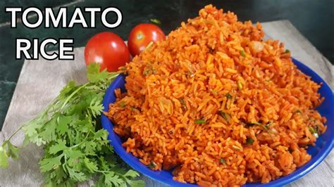 Tomato Rice Leftover Rice Recipe Easy Tomato Rice Quick Tomato Rice