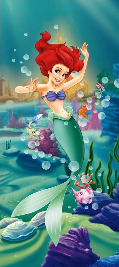Ariel Mermaid Disney Mural Princess Arielle Wallpapers