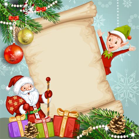 Design Christmas Card Background Vector Free Download