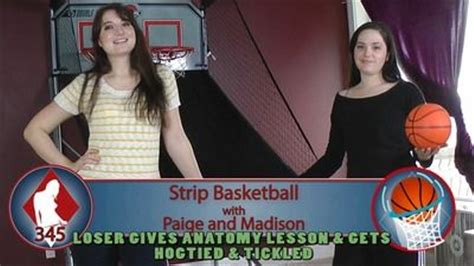 strip basketball with paige and madison lost bets productions clips4sale