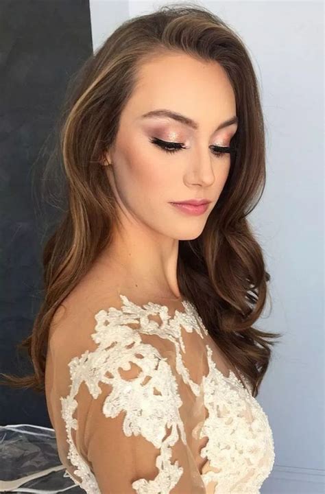 Ideas For Natural Bridal Makeup Wedding Style Woman Bridal Makeup Natural Bride