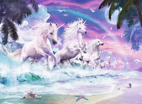 Unicorn Beach Childrens Puzzles Jigsaw Puzzles Products