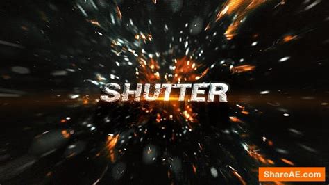 Videohive Cinematic Shatter Trailer Free After Effects Templates After Effects Intro