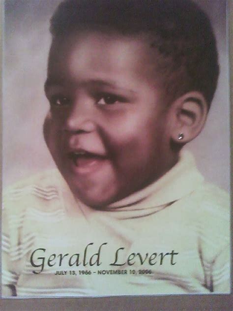 Mr Gerald Levert Celebrity Baby Pictures Young Celebrities Famous