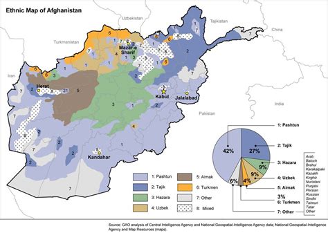 Figure 14 Ethnic Map Of Afghanistan This Image Is Excerpt Flickr