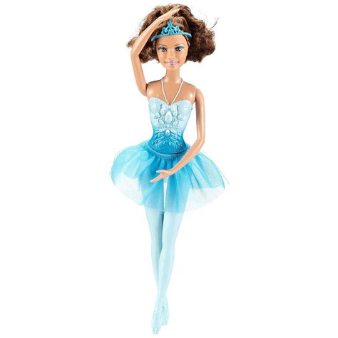 Barbie Princess Ballerina Doll Blue Bubble N Squeak Toys
