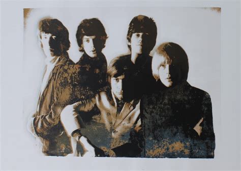 the rolling stones group shot by gered mankowitz at masons yard london multicolour