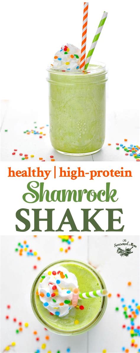 Healthy Shamrock Shake Recipe Smoothie Recipes