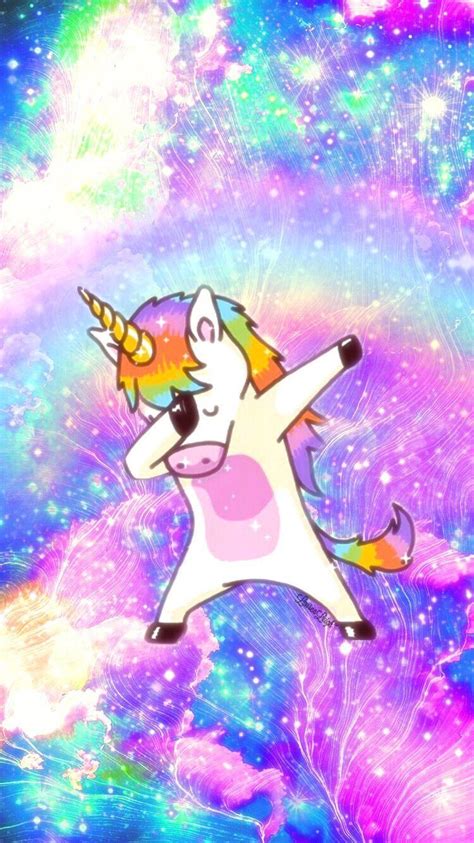 Dabbing Unicorn Wallpapers Wallpaper Cave