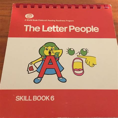 The Letter People Skill Books 1981 Original A Z Plus Extras 1912200755