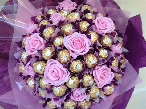 How To Make Flower Bouquet With Chocolate
