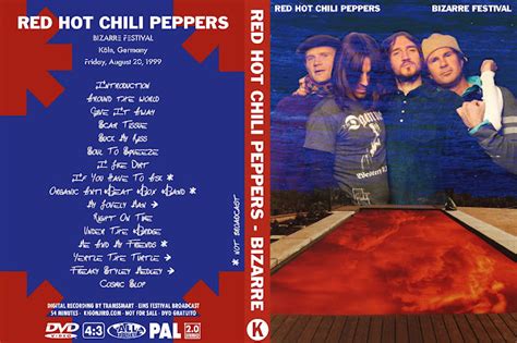 Funky Crime Perú Red Hot Chili Peppers Bizarre Festival 1999 Dvd