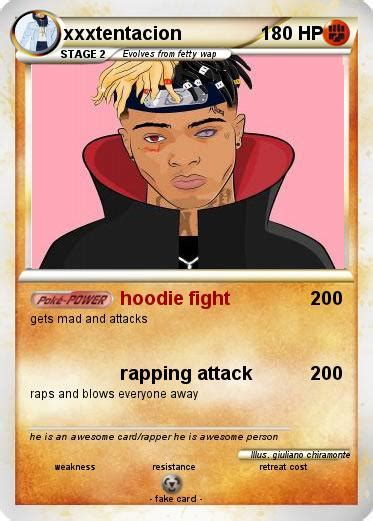 Pokémon xxxtentacion 42 42 hoodie fight My Pokemon Card