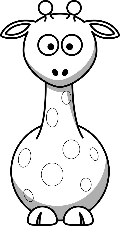 Giraffe Black And White Clipart Free Download On Clipartmag