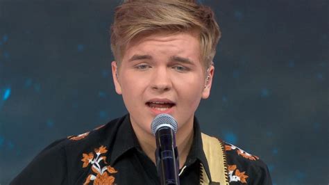 Maybe you would like to learn more about one of these? 'American Idol' finalist Caleb Lee Hutchinson performs ...