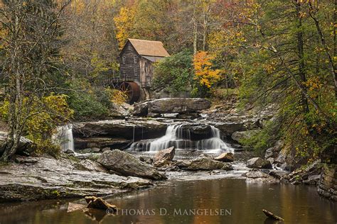 The Old Grist Mill By Thomas D Mangelsen
