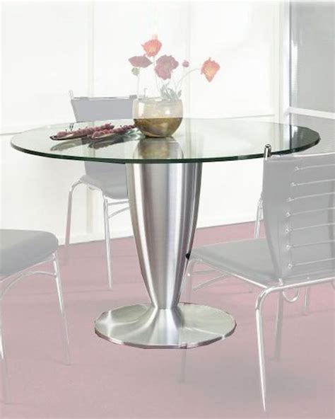 Shop with afterpay on eligible items. Metal Dining Table w/Glass Top OL-DT20