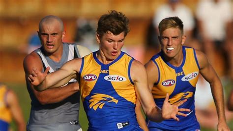 duff and quarters the west coast eagles in line for a round one afl debut perthnow