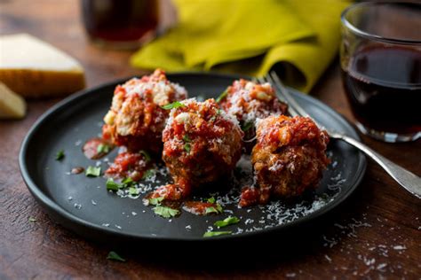 Meatball Parmesan Recipe Nyt Cooking