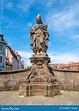 Sculpture of Kunigunde in Bamberg, Built 1750 from Johann Peter Stock ...