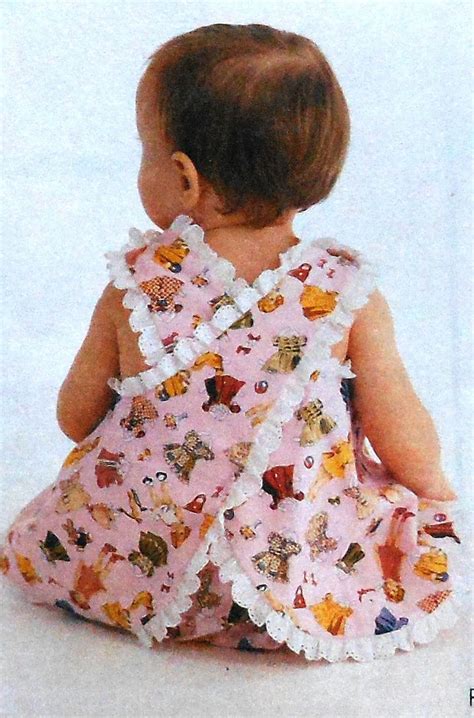 Baby Dress Sewing Pattern Mccalls 8812 5 Variations Dresses