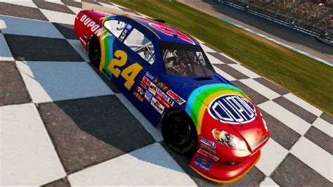 Nascar The Game 2011 Custom Cars Jeff Gordon Rainbow Warrior Complete