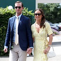 Pippa Middleton Is a Ray of Sunshine With Husband James at Wimbledon ...