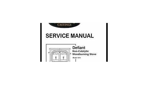 vermont castings defiant manual